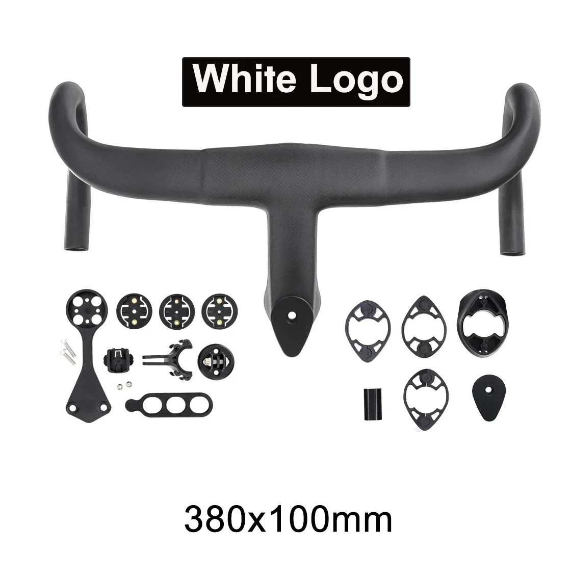 Carbon Fully Internal Wiring Integrated Road Bike Handlebar 4 Degrees Parts