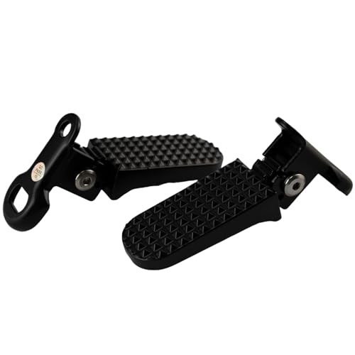 1 Pair Mini Folding Bicycle Rear Foot Pegs for Mountain Bike E-Bike