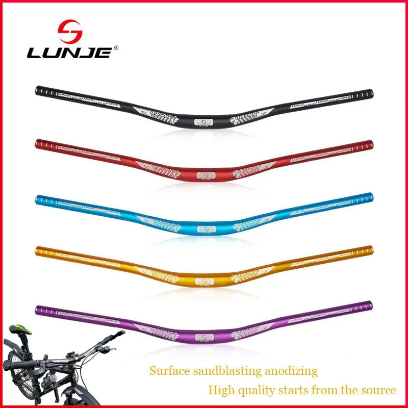 MTB Riser Flats Handlebar 31.8mm*650/720/780mm Mountain Bike Handlebars Parts