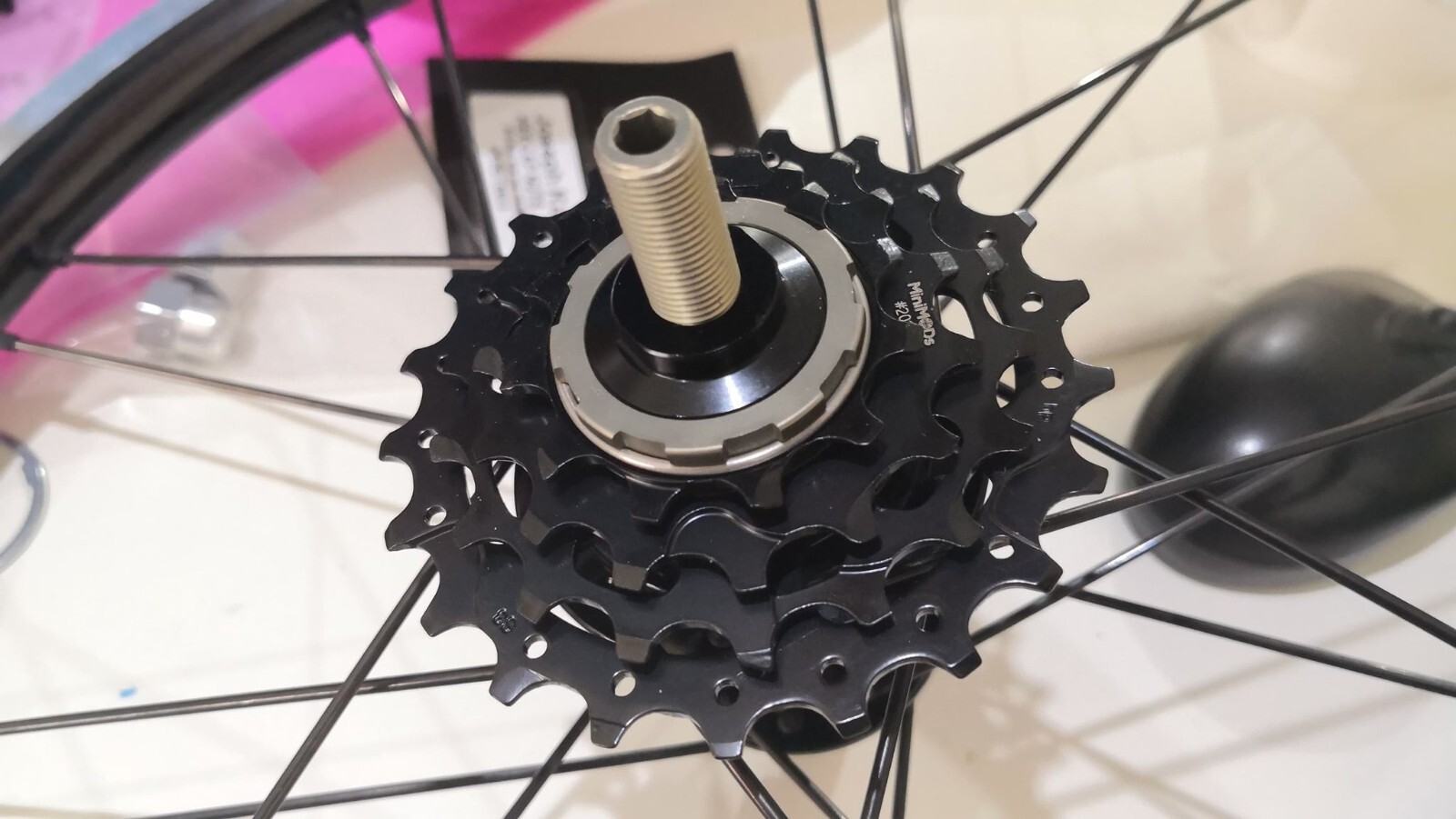 MiniMODs X3 Unibody Cog Set for Brompton 2S-3S/6S-9S Keep rear wheel & parts