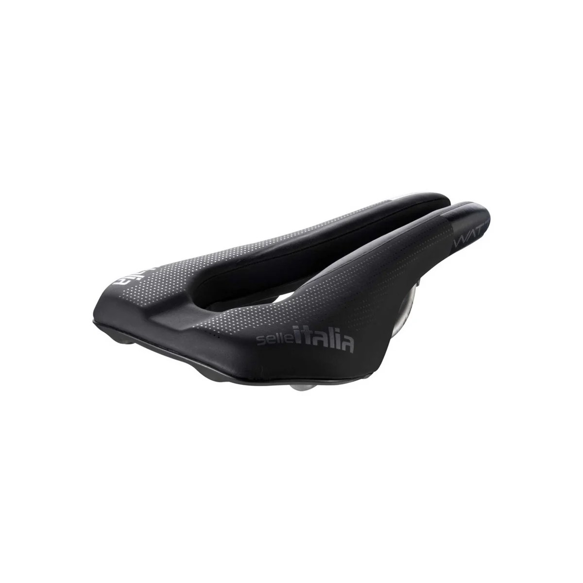Selle Italia Watt Gel Superflow Saddle – 255x163mm Titanium Black