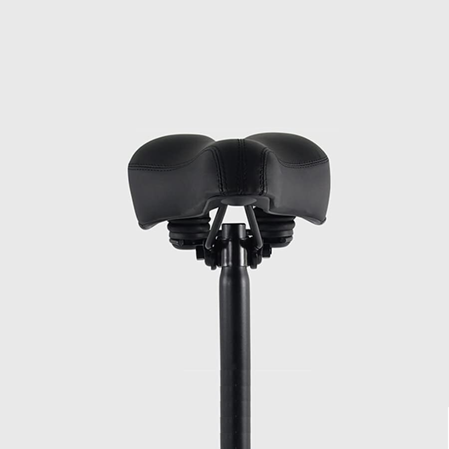 Bike Seat Clamp Bicycle Seat Adapter Fit for Standard Rail Saddles Black