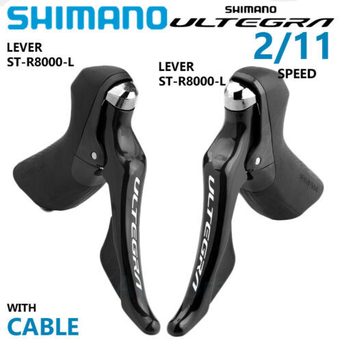 Shimano Ultegra R8000 2X11 Speed ST+FD+RD RD-R8000 SS/GS Road Bike Groupset