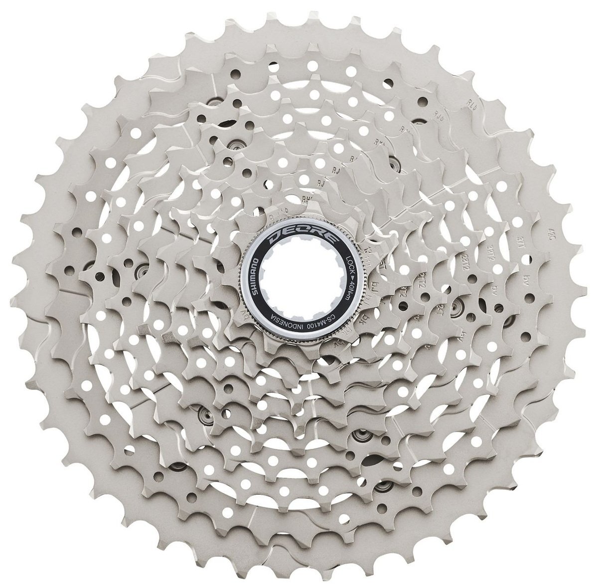 Shimano Deore CS-M4100 Mountain Bike MTB 10 Speed Cassette 11-42T READ