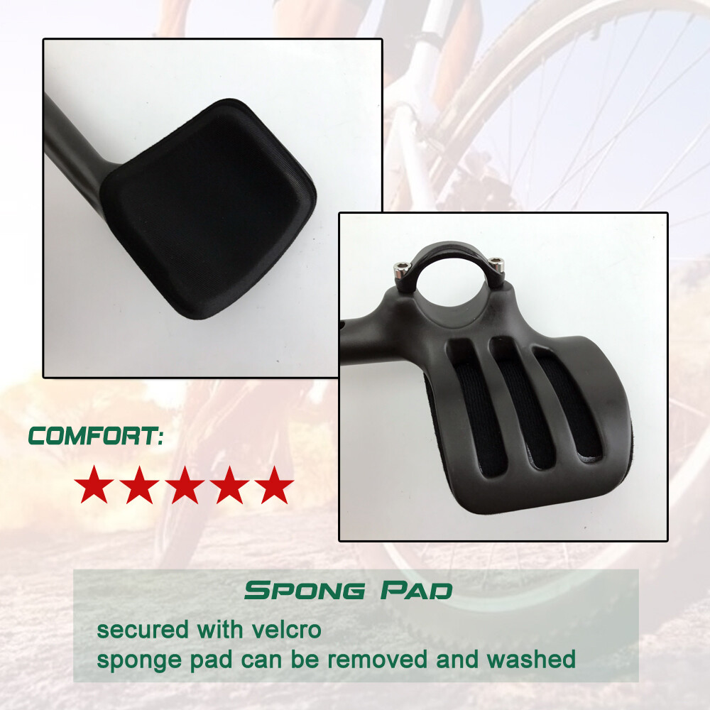 Road Bicycle Rest Aero Bars Carbon Triathlon TT Handlebars 360mm Degree 30/40/50