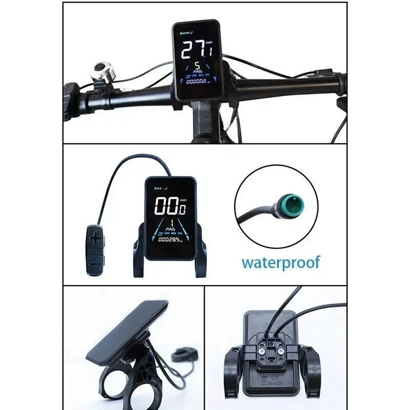 NC-81F EBike LCD Color Display 48V Electric Bike Conversion Kit Electric scooter