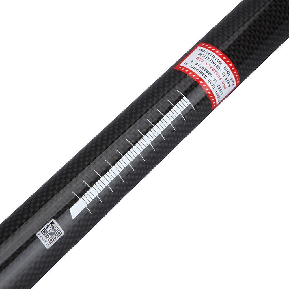 EC90 3K Seatpost MTB / Road Bike Seat Saddle Post Glossy Full Carbon Fiber