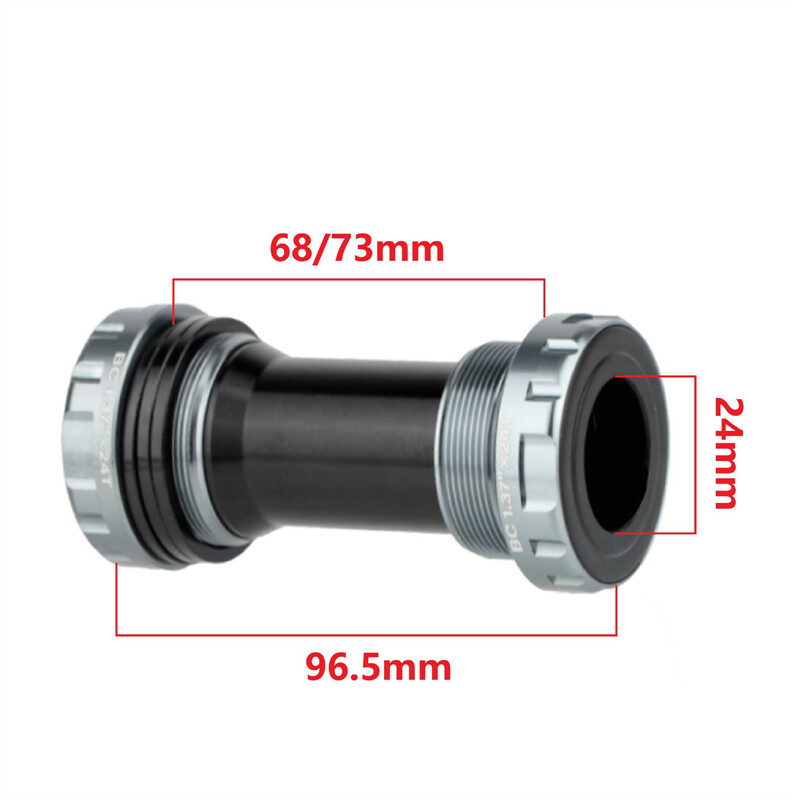 Road Mountain Bike Bottom Bracket 68/73mm Threaded Bearings Fit Shimano/SRAM