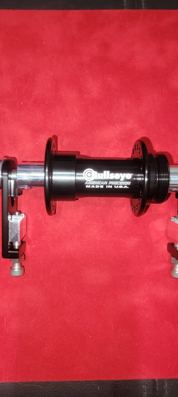 Bullseye Warlock Slotted Hubs & Bullseye Cigar Cutter Chain Tensioners Black!