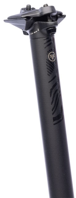 Teravail Stratum SE Seatpost – 27.2 x 400mm, 0mm Offset, Black