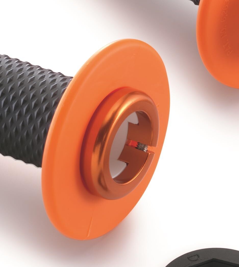 Ktm Closed Lock On Hand Grip Set Black Handlebar Grip Compatible 1999 2016