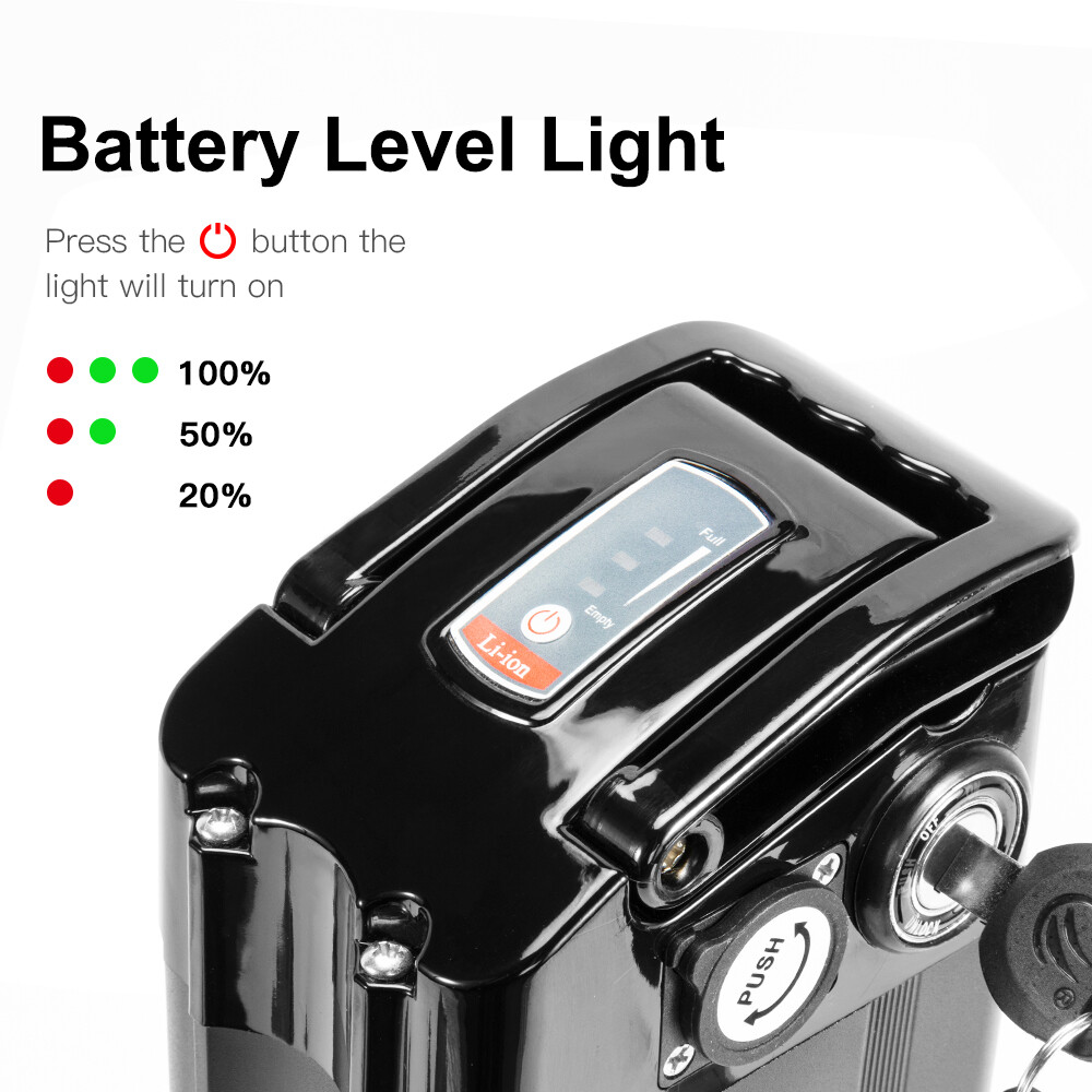 48V 36V 13Ah Silverfish Ebike Battery for 500W 750W 1000W Electric Bike Battery
