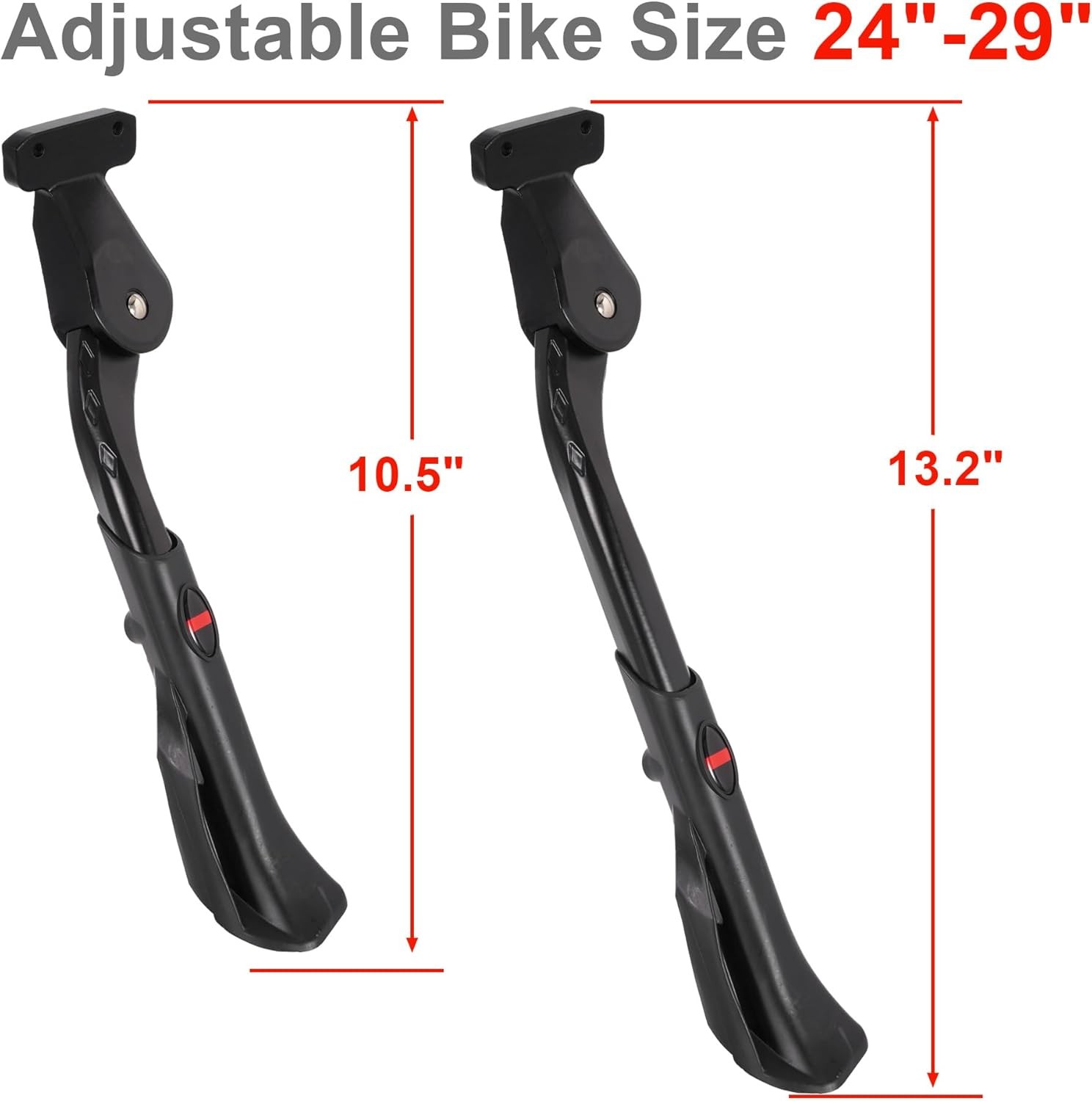 Heavy Duty Ebike Kickstand 24″-29″ Engineered for E-Bike Also Suitable for New