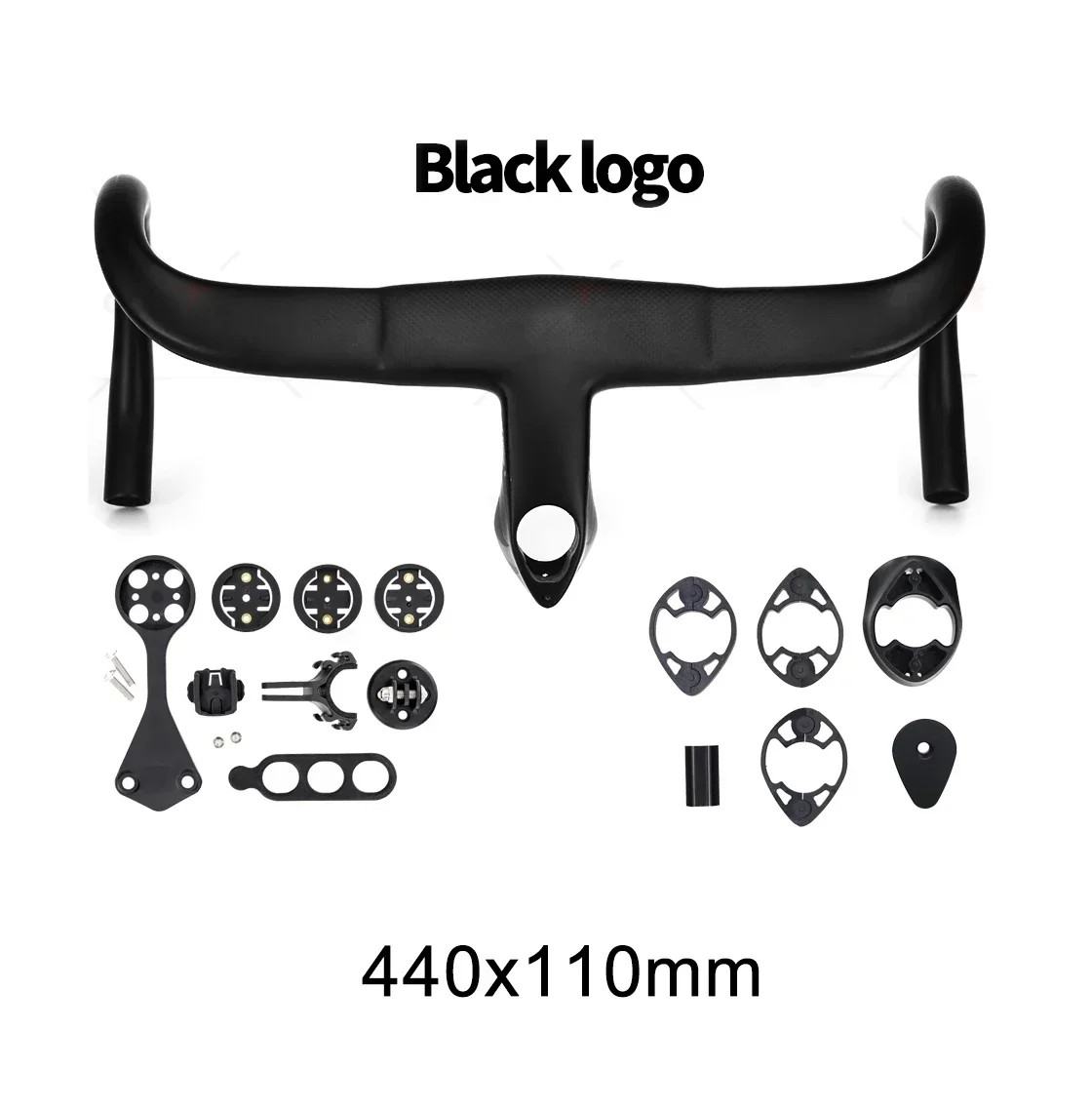 Carbon Fully Internal Wiring Integrated Road Bike Handlebar 4 Degrees Parts