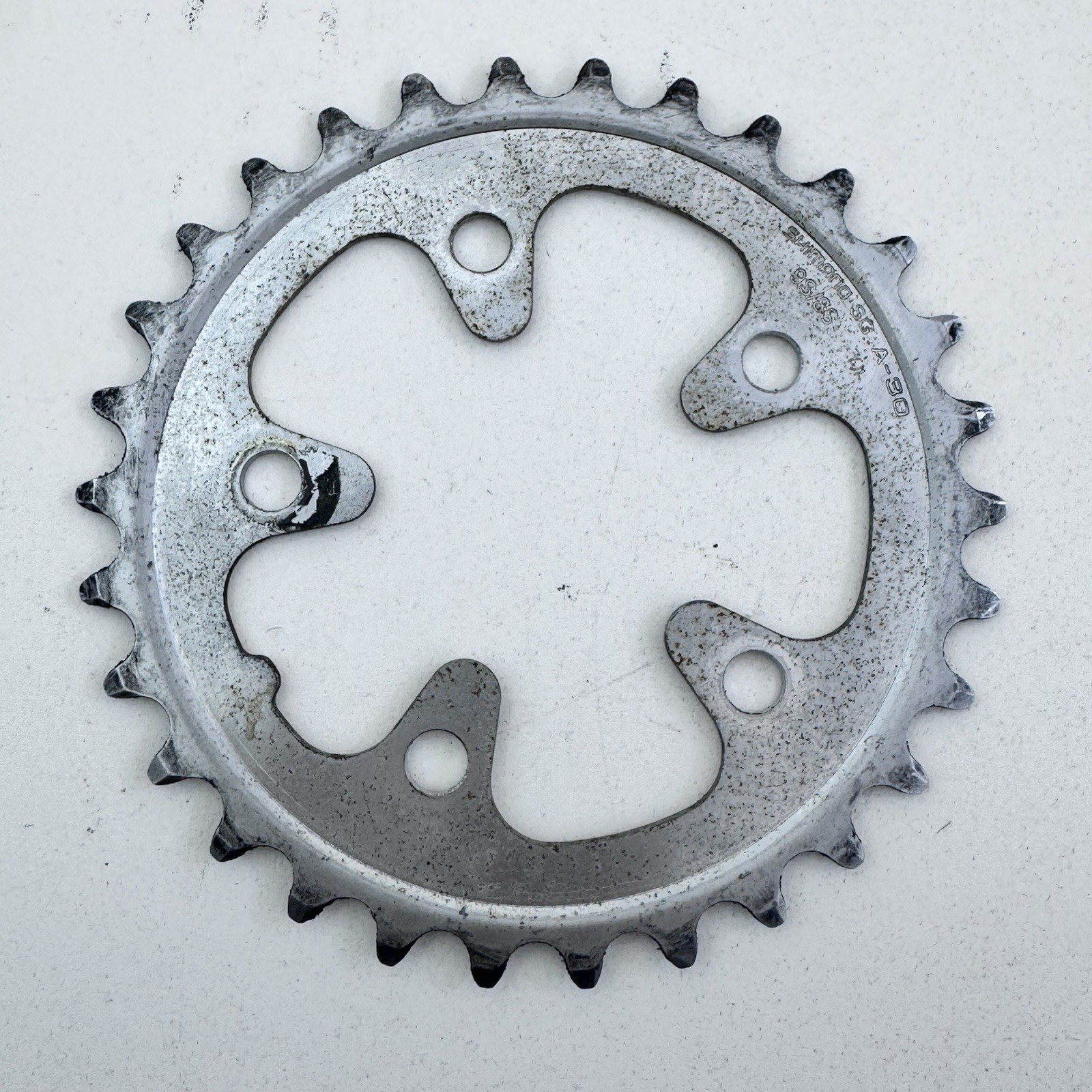 Vintage Shimano 30t Chainring 30 Tooth 74 BCD SG A-30 9S Steel SGA-30 Triple A25