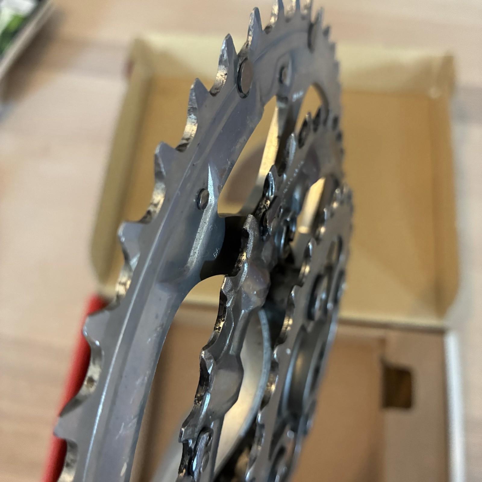 SHIMANO Deore FC-M510 triple crankset mountain bike mtb 170 Square Taper