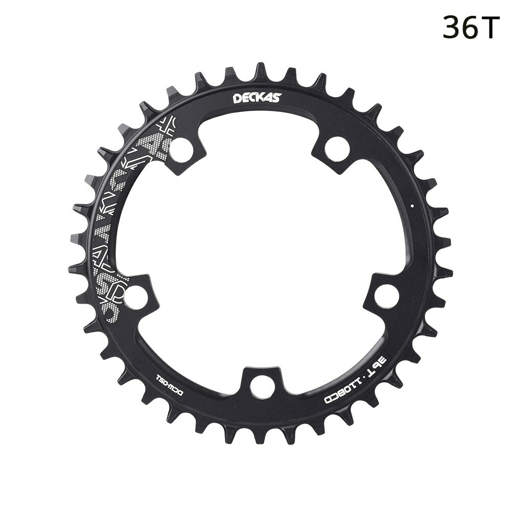 Road Bike Narrow Wide 110BCD Chainring 36T To 52T Crankset Tooth Plate Parts Red