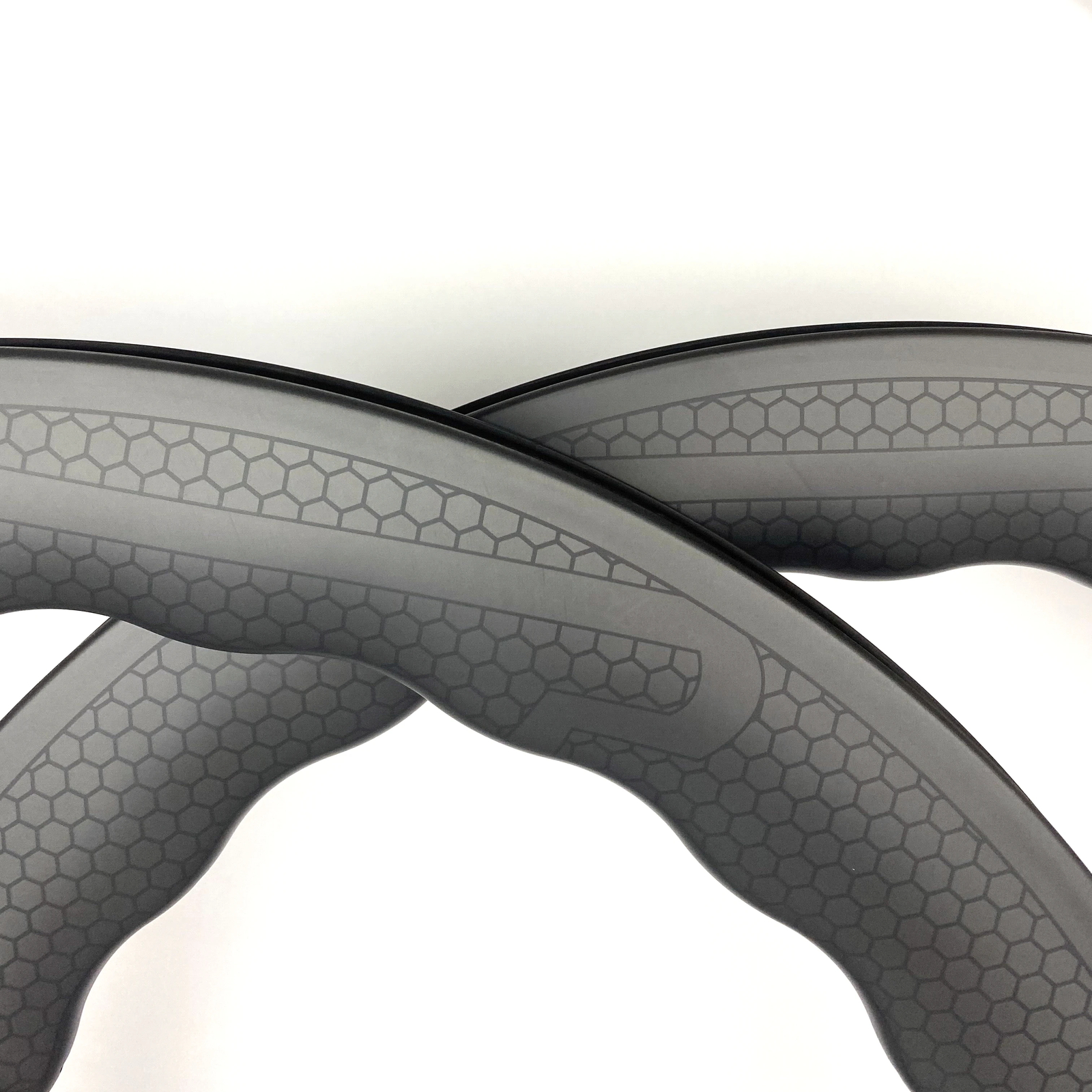 2 Pc 700C 6560 Carbon Fiber Road Bike Rims Disc/V Brake UD Matte/Glossy Finish