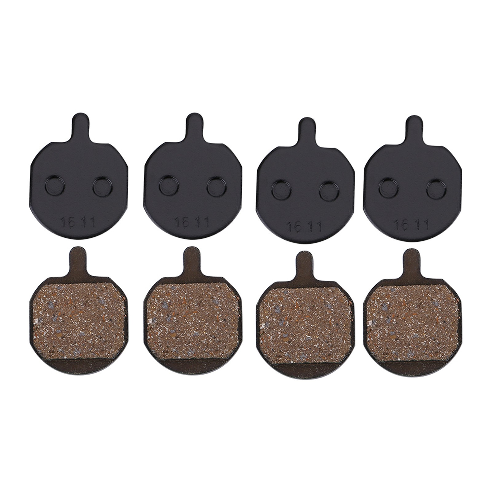 4 Pairs Mountain Bike Metallic Disc Brake Pads For Hayes Sole MX2/3/4/5 QWKB