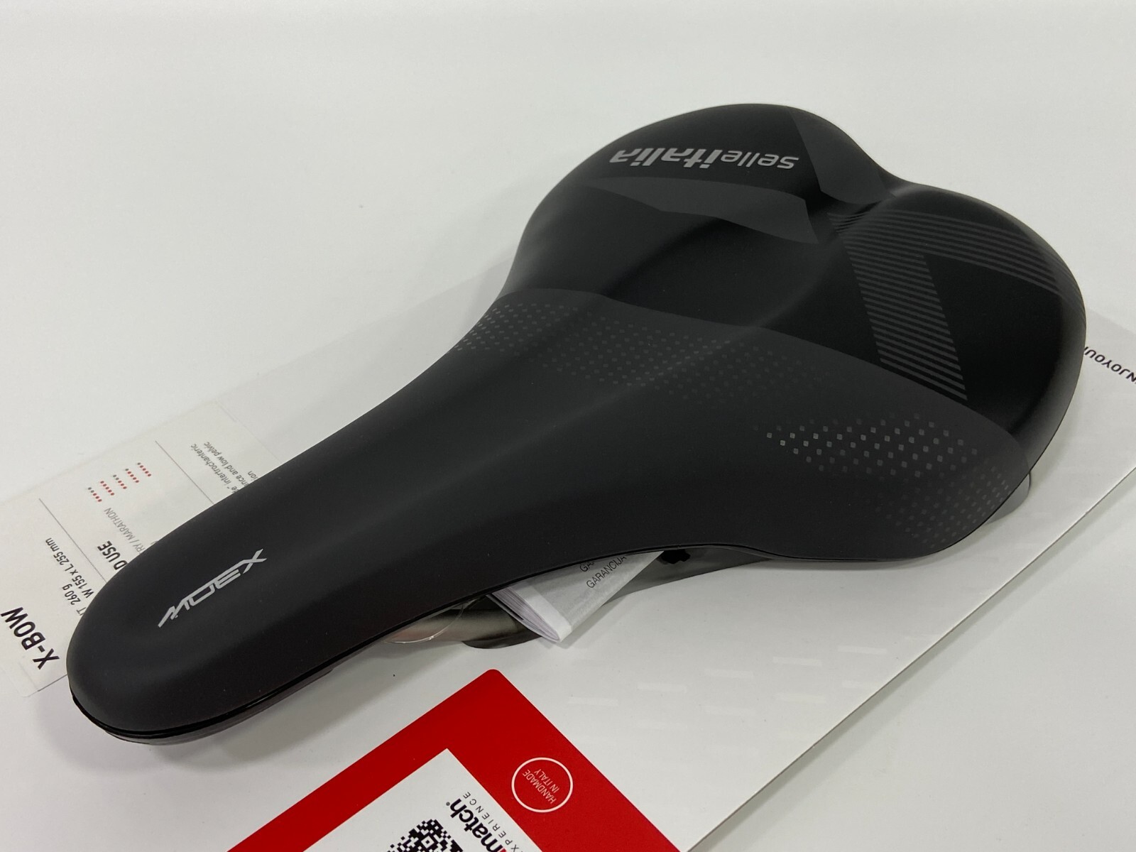 Selle Italia X-Bow L1 155x255mm TI316 Tube 7mm Rail Road Saddle (Black)