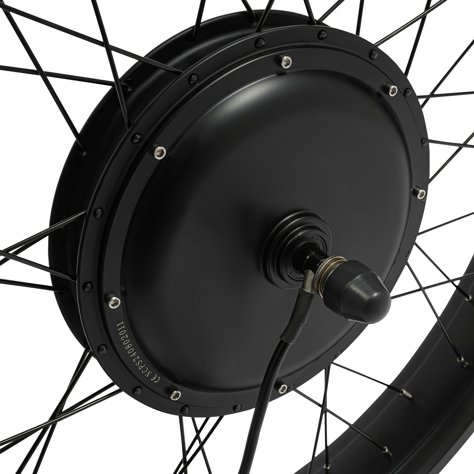 26″ 48V Electric Bicycle Front Wheel Hub Motor LCD E-Bike Conversion Kit 1500W