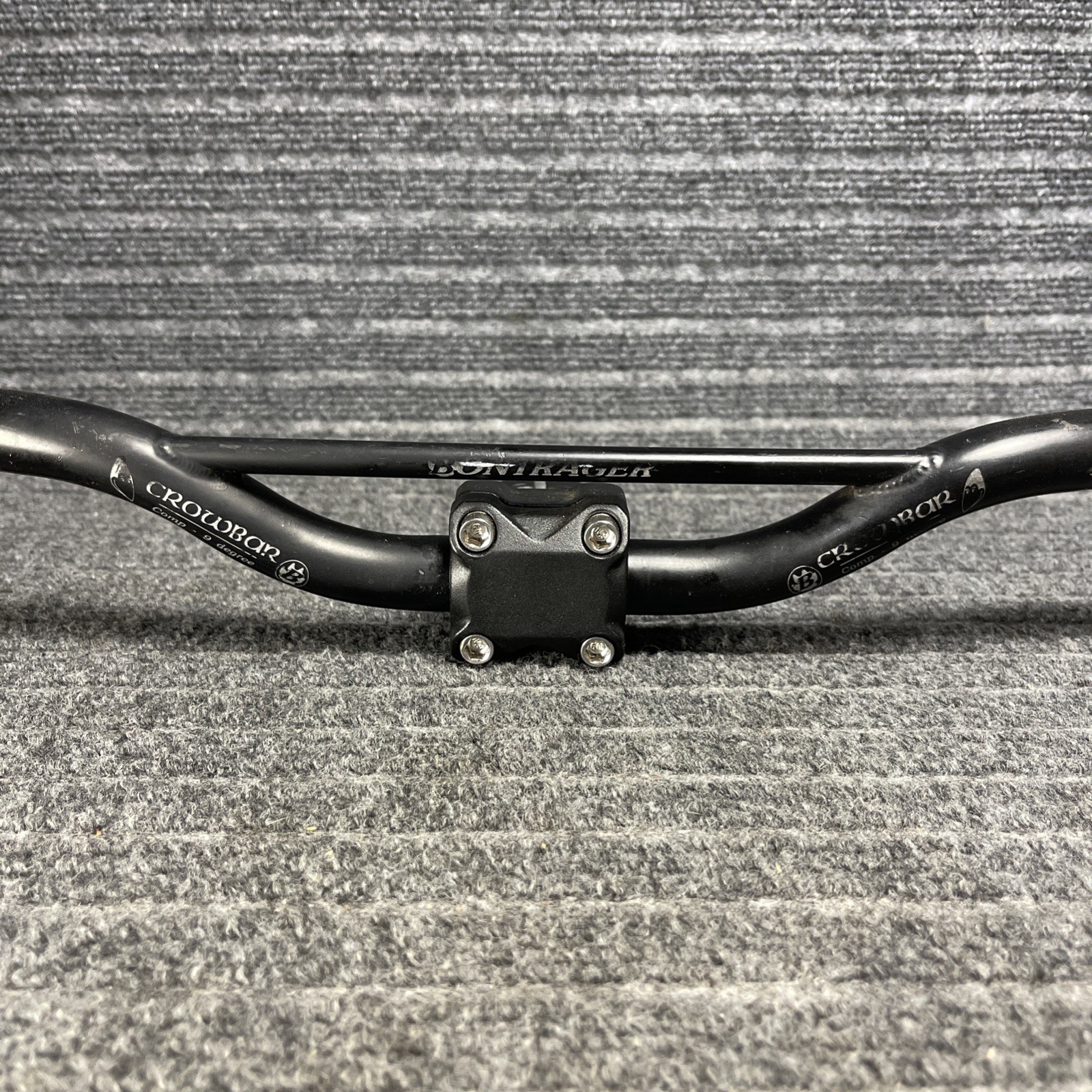 Bontrager Crowbar Comp 9 Degree 22.2mm Handlebars 625mm Moto Crossbar w/ Stem