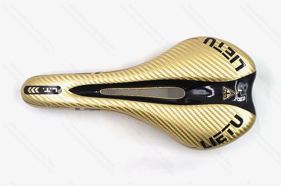 MTB Road Bike Carbon Leather Saddle Cycling Seat Front Cushion Bike Saddle