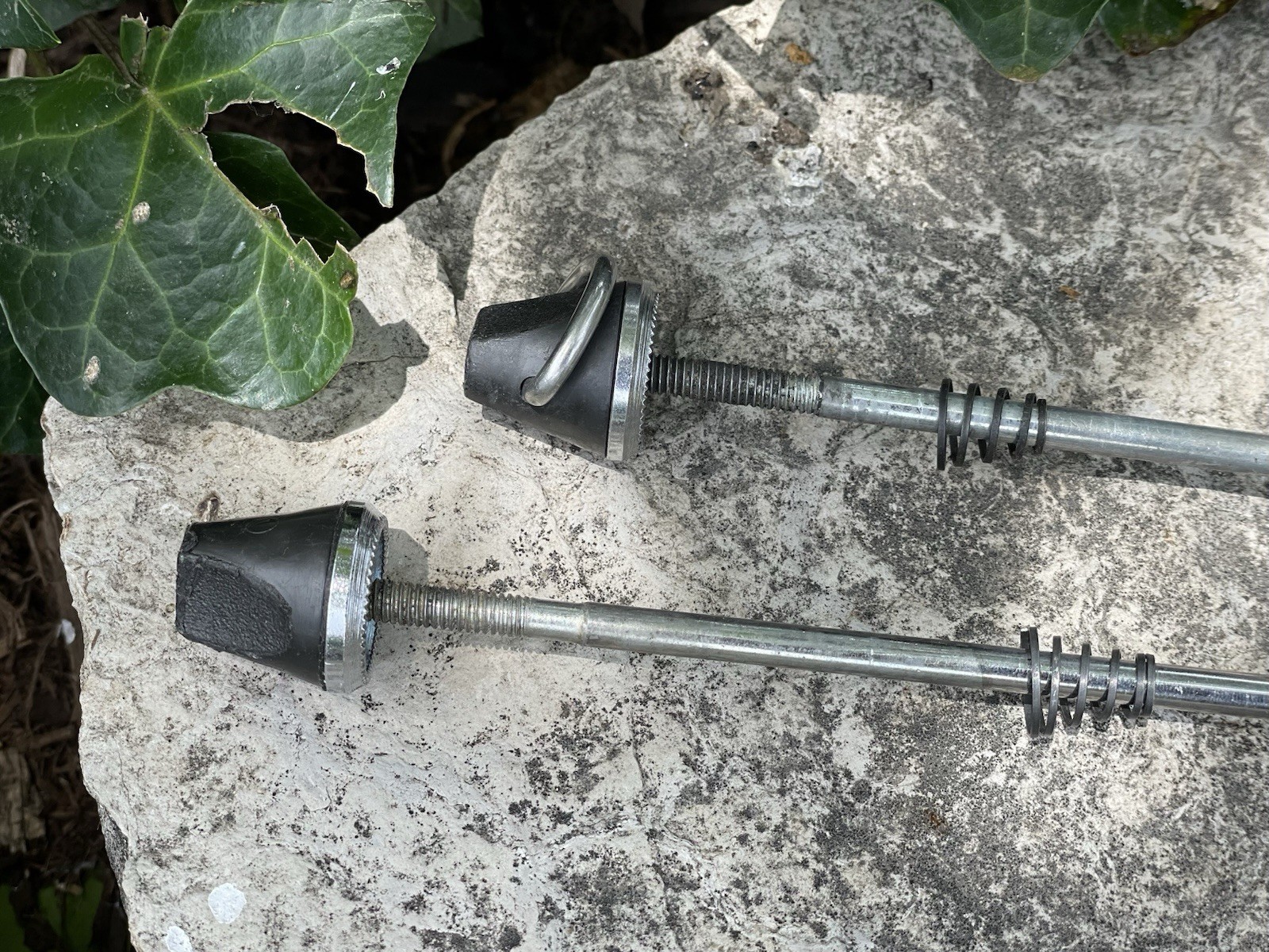 Vintage Maillard Wheel Skewers – Front and Rear Steel Made in France