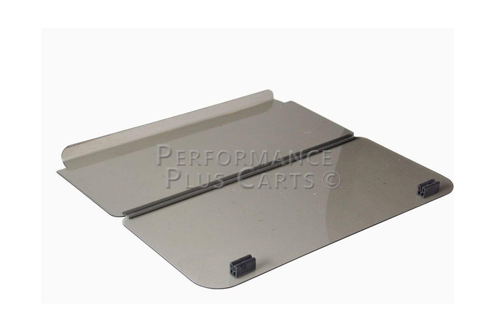 Folding Windshield for Yamaha G22/GMAX Golf Cart | Tinted | 5/32″ Thick Acrylic