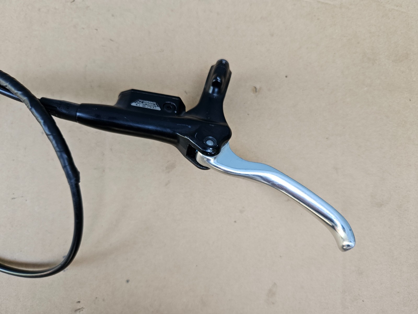 Tektro Auriga Comp Front Hydraulic Disc Brake Lever + Caliper working system