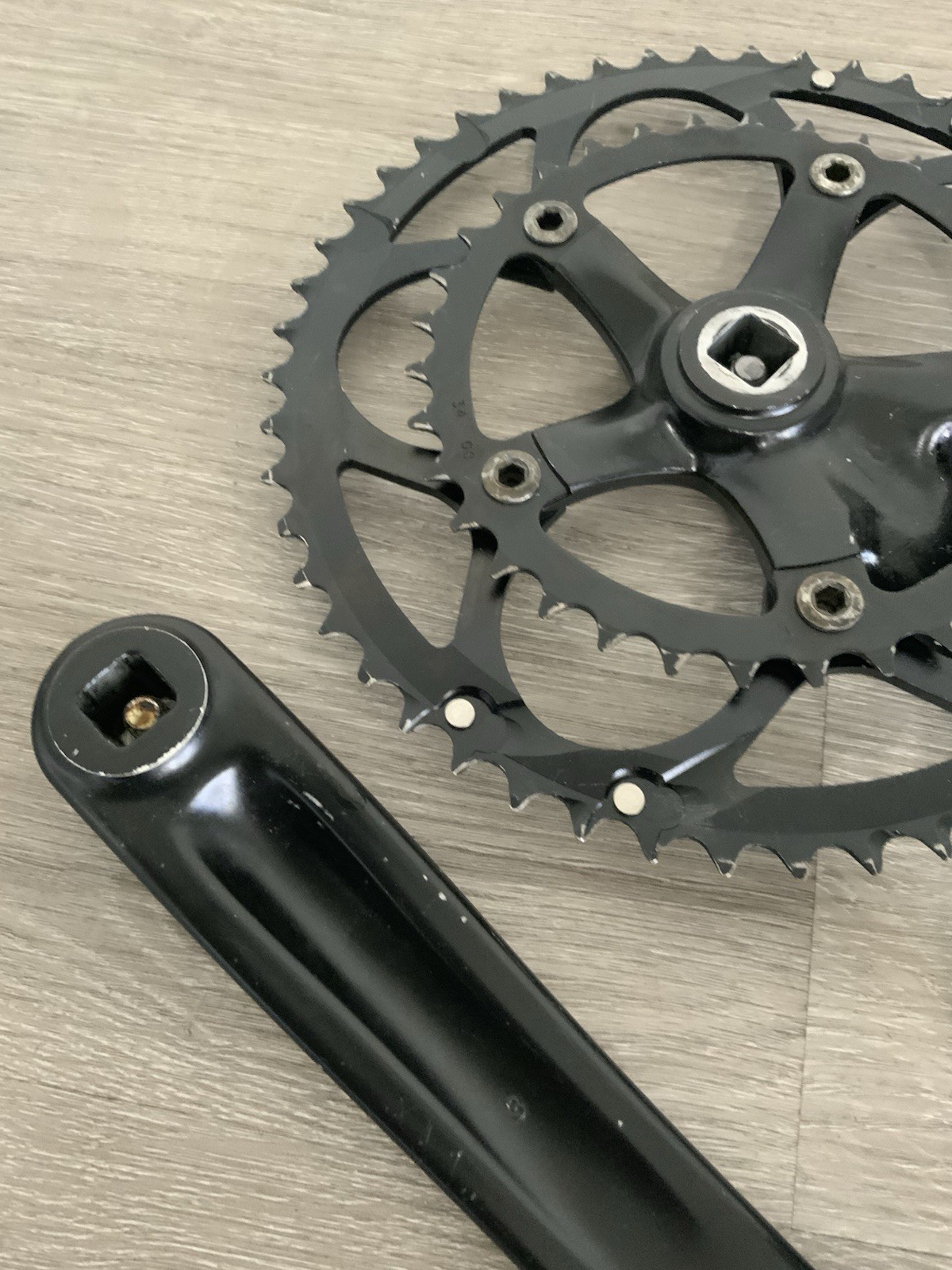 TRUVATIV ISO FLOW CRANKSET DOUBLE 53-39 TOOTH 10 OR 9 SPEED TRUVATIV BB 175 ARMS