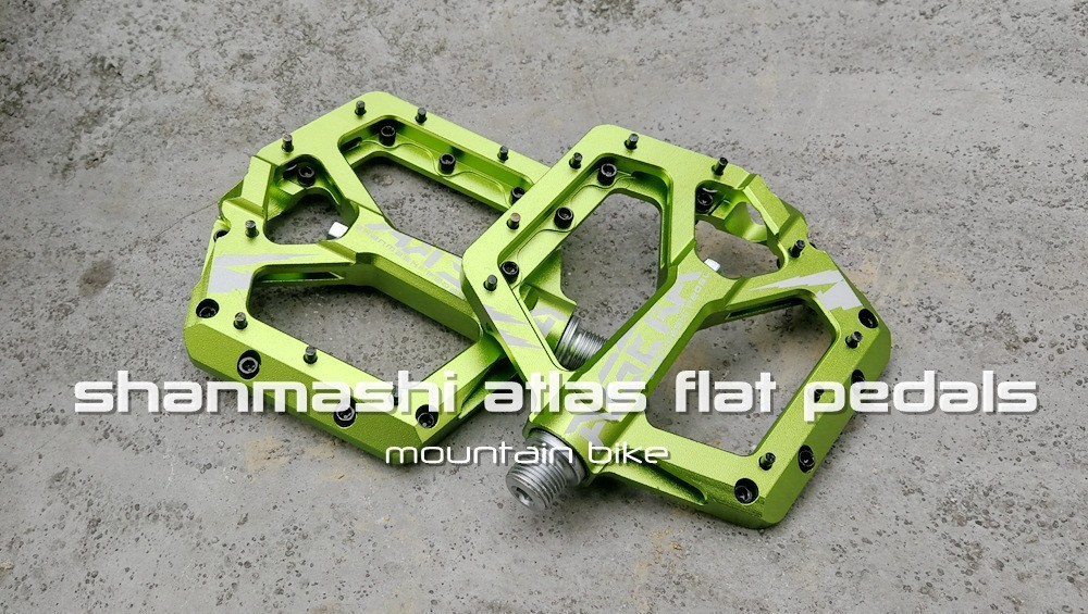 AGERA CNC Aluminum Road MTB Mountain Bike XC Bicycle Pedal Flat Pedals Bearings
