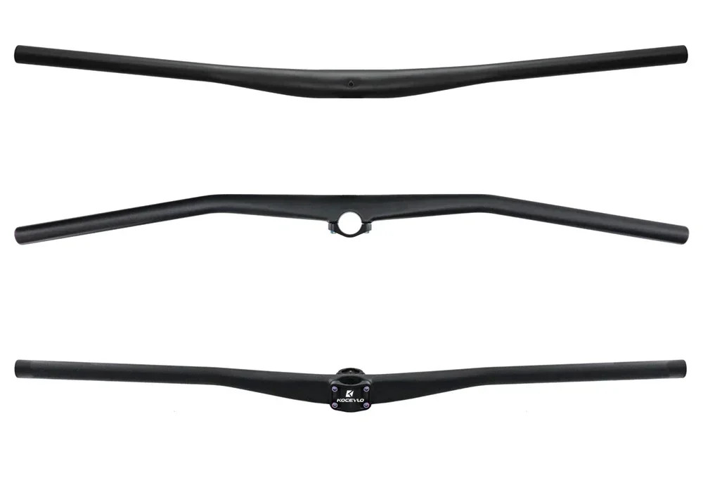 Carbon AM MTB Handlebar Mountain Bike Integrated Handlebar with Computer Mount