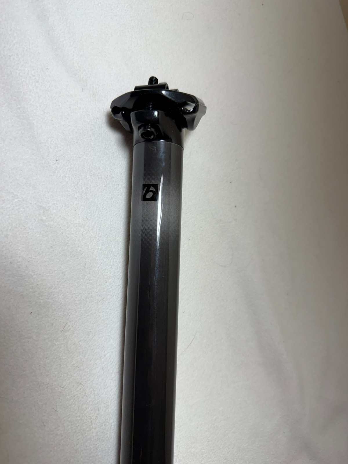 NEW! Bontrager Pro Seatpost Carbon 31.6mm x 400 x 0mm 282g