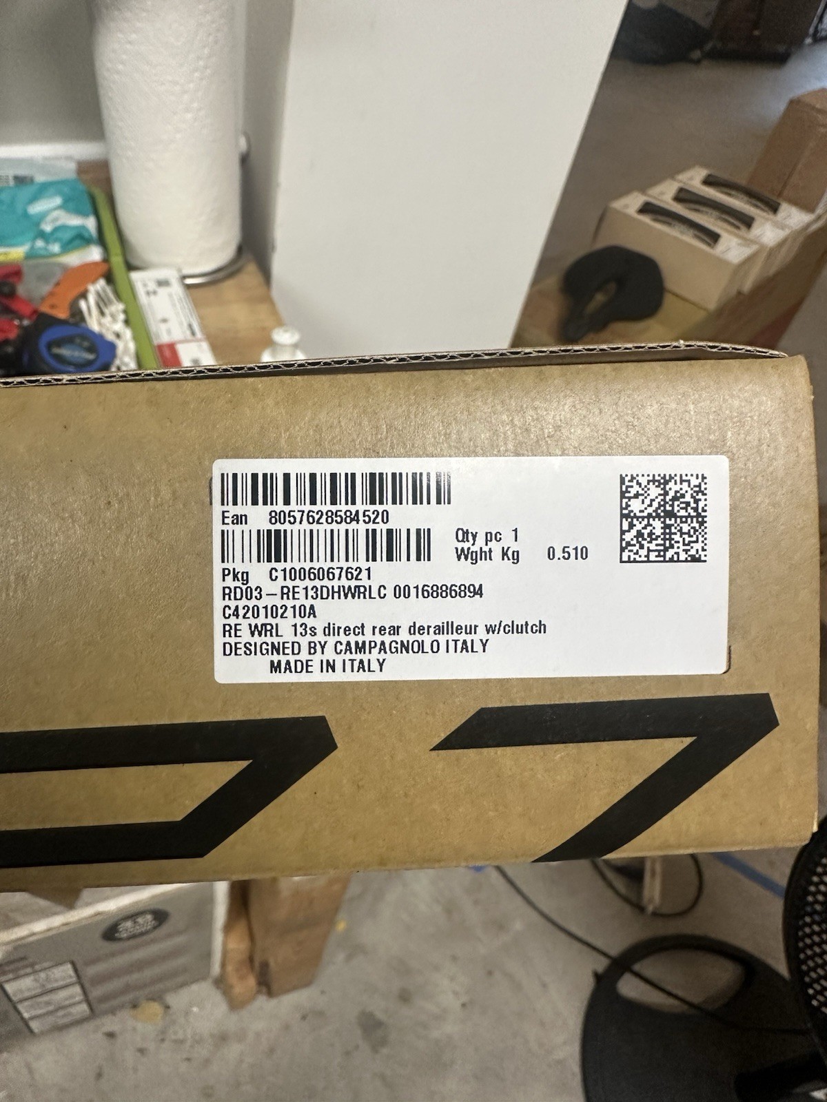 Campagnolo Record 13 Rear Derailleur With Nano-Clutch – Brand New In Box