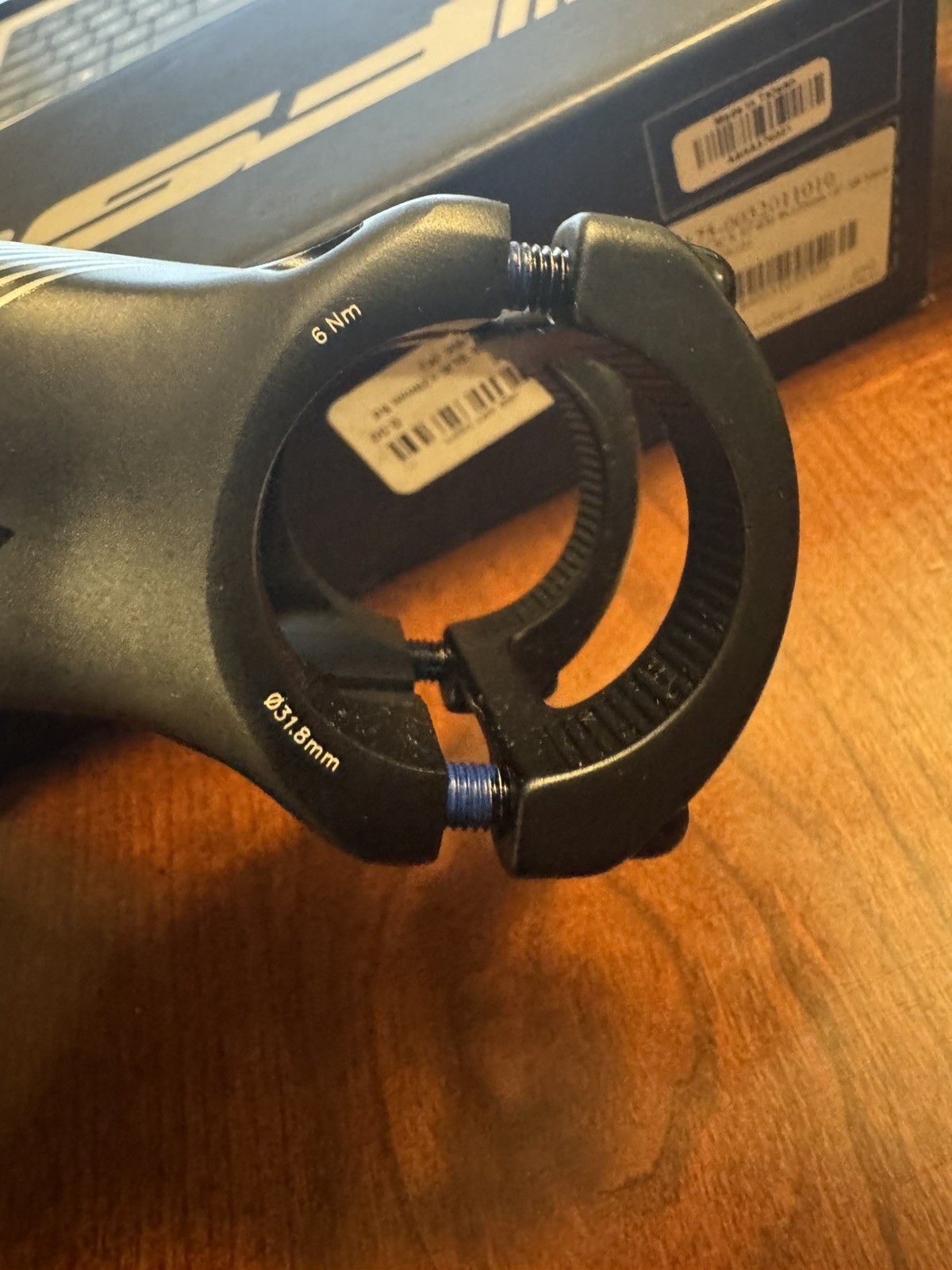 FSA SL-K SCR ST Stem 31.8 X 120mm 6 Degree