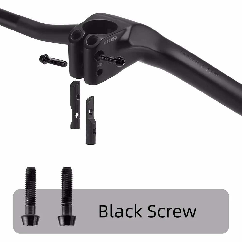 740MM -40 Degrees Full Carbon Fibre Integrated Cockpit MTB Handlebar Accessories