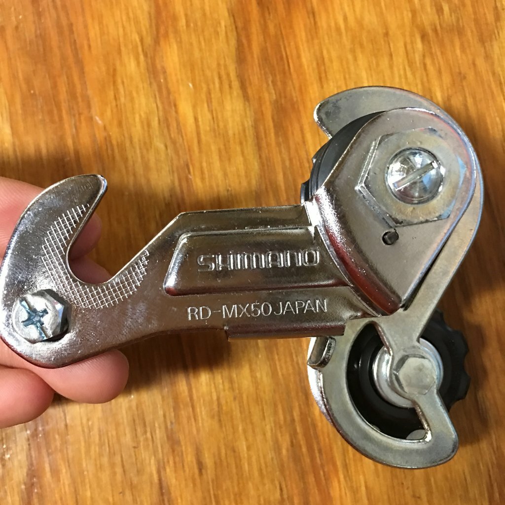 SHIMANO RD-MX50 2-SPEED DERAILLEUR CHAIN TENSIONER – HOLE SHOT BMX 1980S