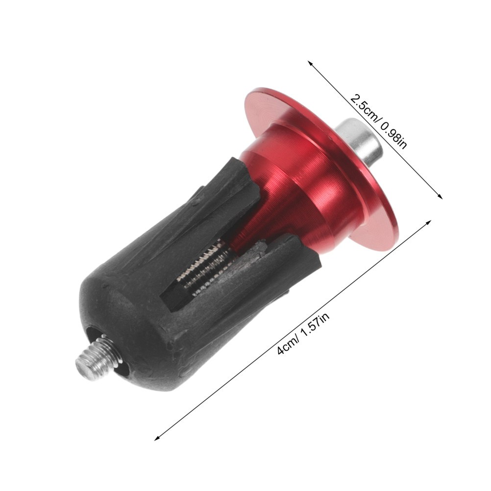 4pairs Aluminum Alloy Expanding Locking Handlebar End Caps, Fits 17-22mm