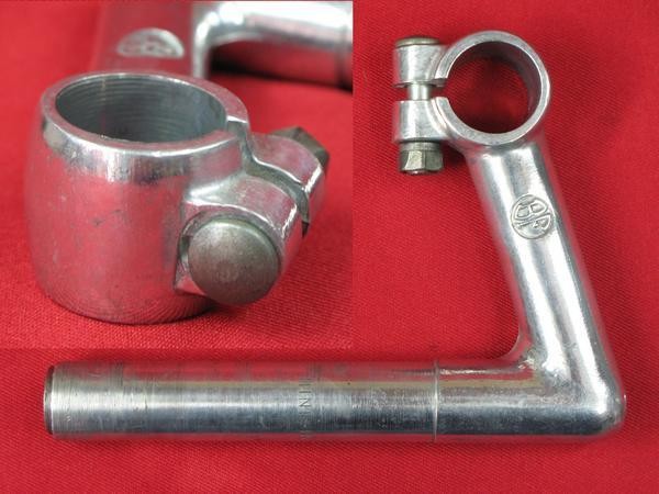 French-made Bike Headset Stem 90mm Protrusion 22mm diameter used