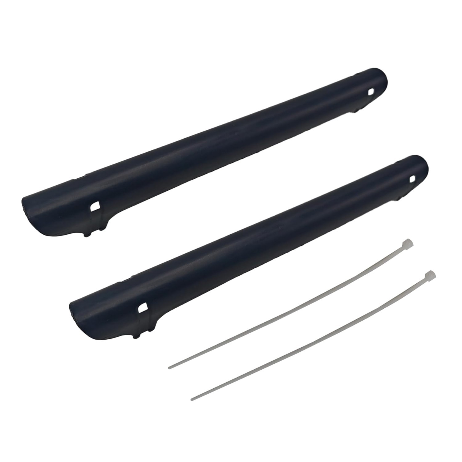 Durable Black Bike Chainstay Protector – 2 pcs, Protects Against Wear & Tear