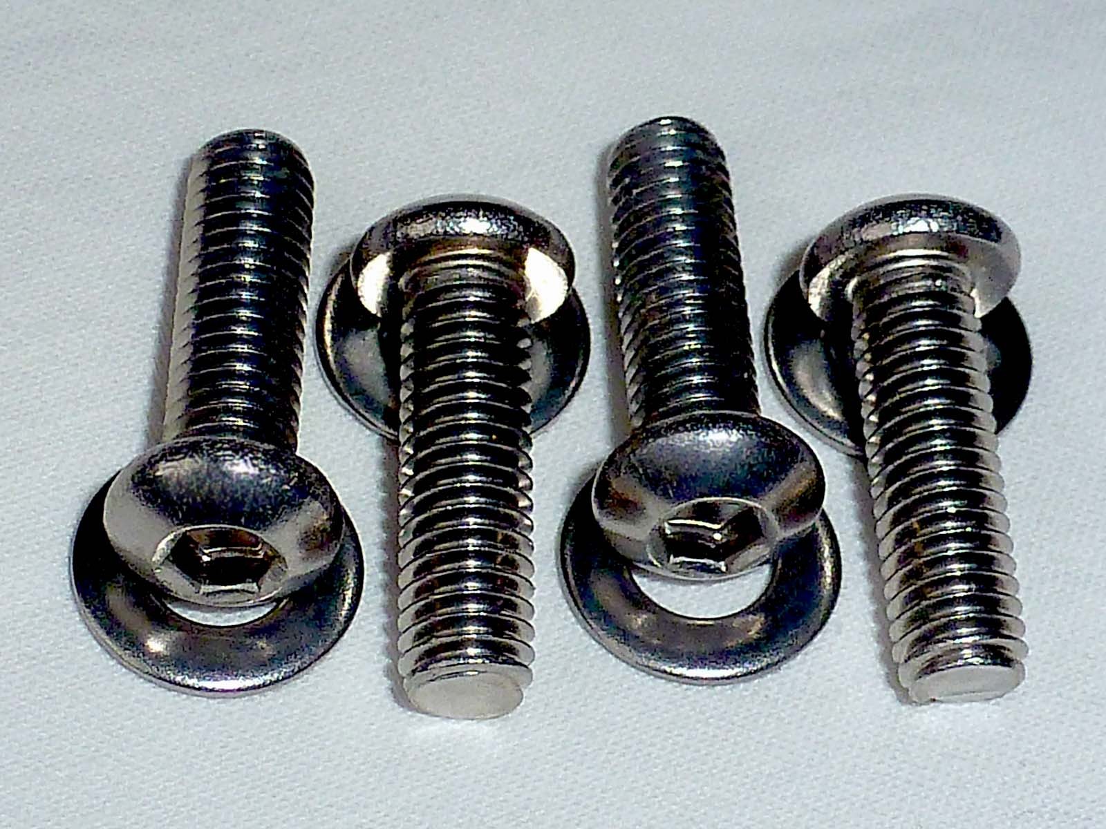 (2 Packs) Bicycle Brake Post Bolts or Screws for Cantilever V-Brakes Stainless