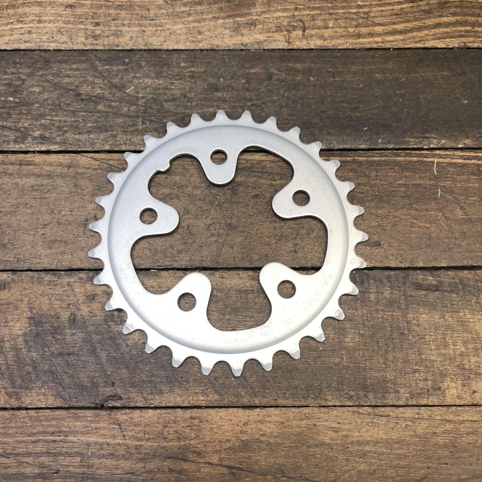 Vintage Shimano 30T Chainring 30 Tooth 74 BCD SG A-30 9S Silver Alloy Bike