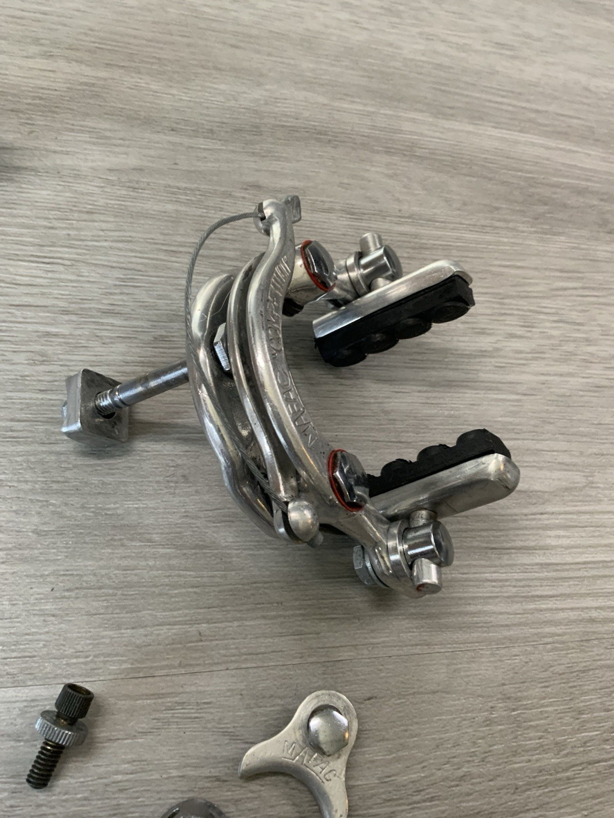 MAFAC COMPETITION BRAKE CALIPERS CENTER PULL 52-62 MM REACH GUIDES STRADDLES