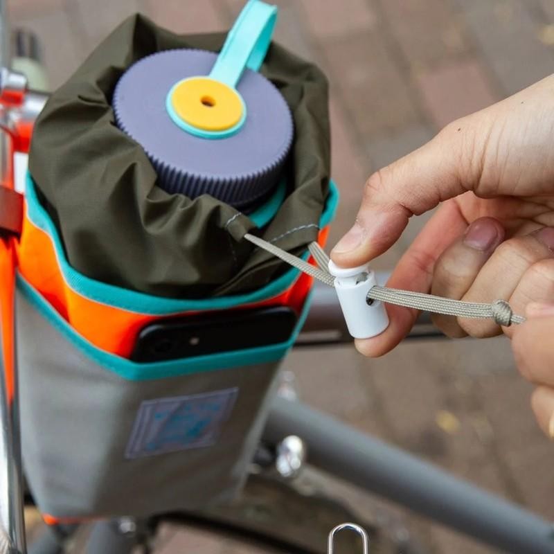 BLUE LUG Stem Pouch Lavender Turquoise Tandem Bike Drink Holder Japan NEW