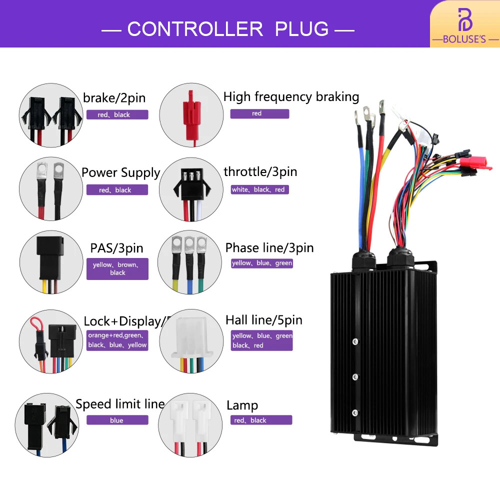 72V 5000W Snow Fat Electric Bike 20/24/26inch Brushless Non-gear Rear Hub Motor