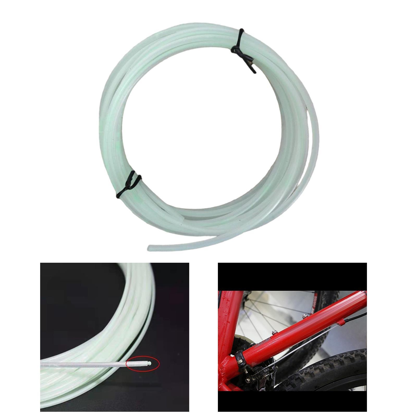 Bicycle Cable Housing Liner 2.2×2.9mm Oil Filled Sleeve PE Material Accessory