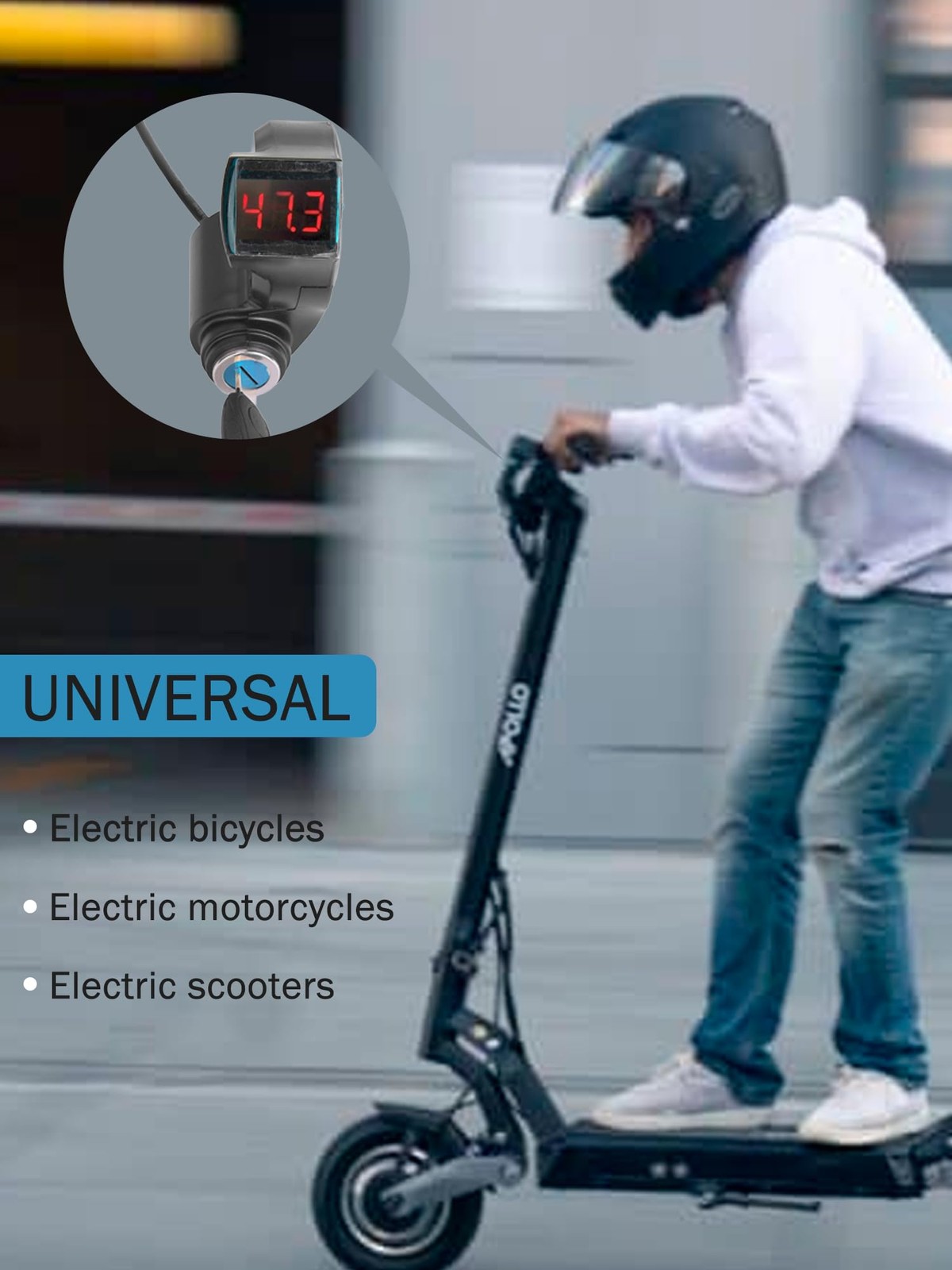 EBike Throttle Control Switch, Speed Switch Lock with LCD Display, Accelerato…