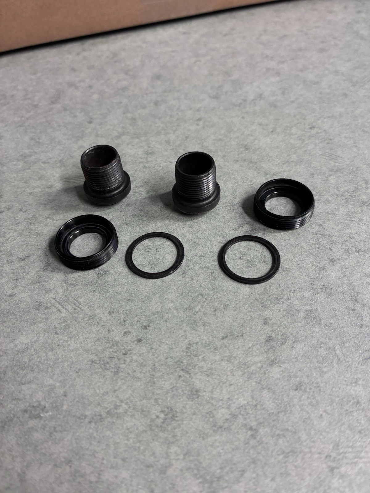 Vintage Red Race Face Next Crank Arm Set 175mm ISIS 94/58mm BCD Carbon Turbine
