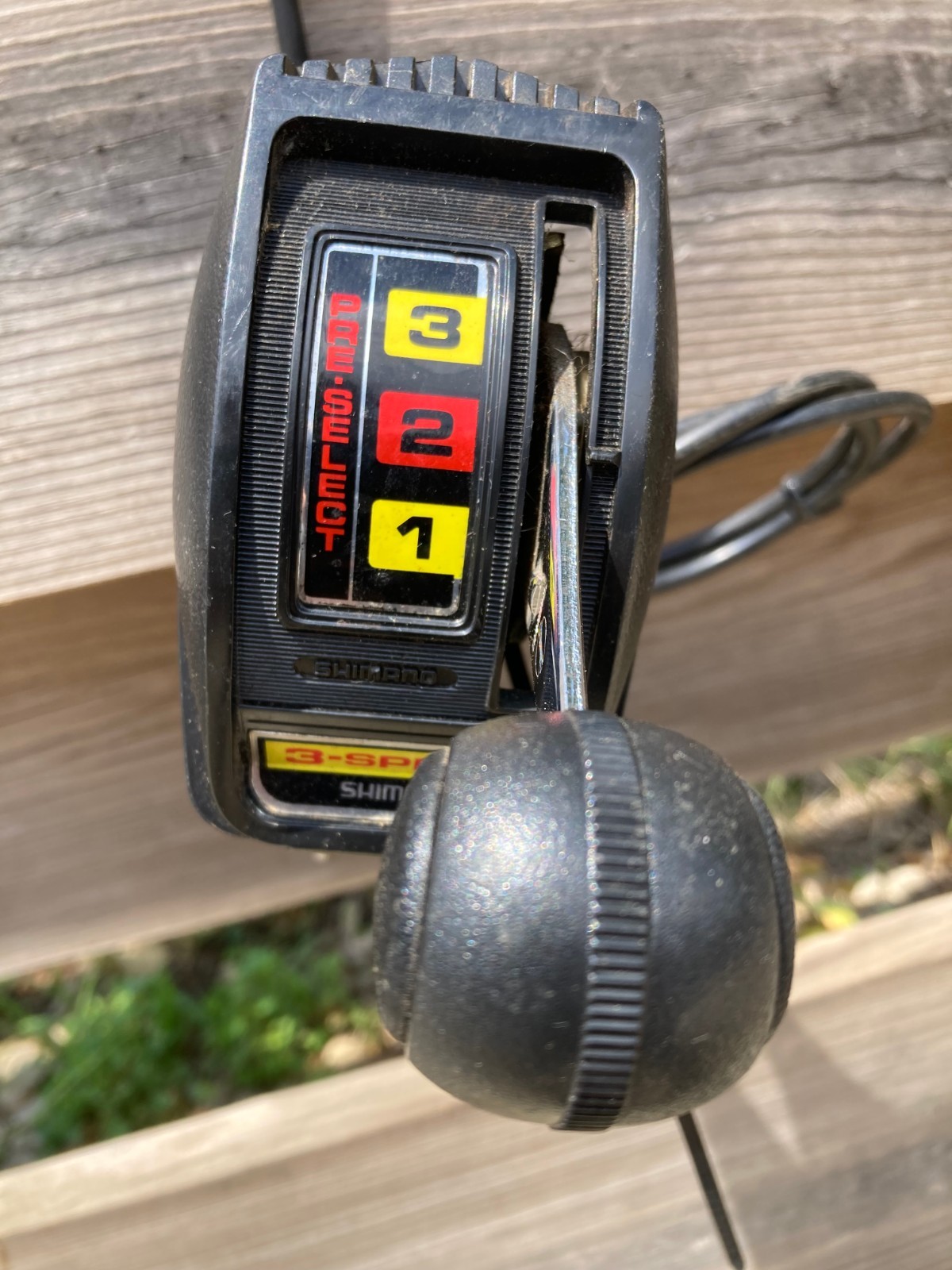 Shimano Positron 3 Speed Shifter console and cable for 1970’s Muscle Bike